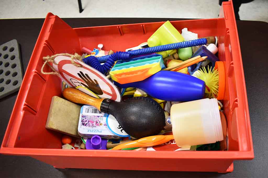 Easterseals Arc Tyler sensory box